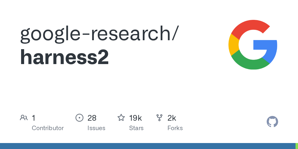 google-research/harness2 封面