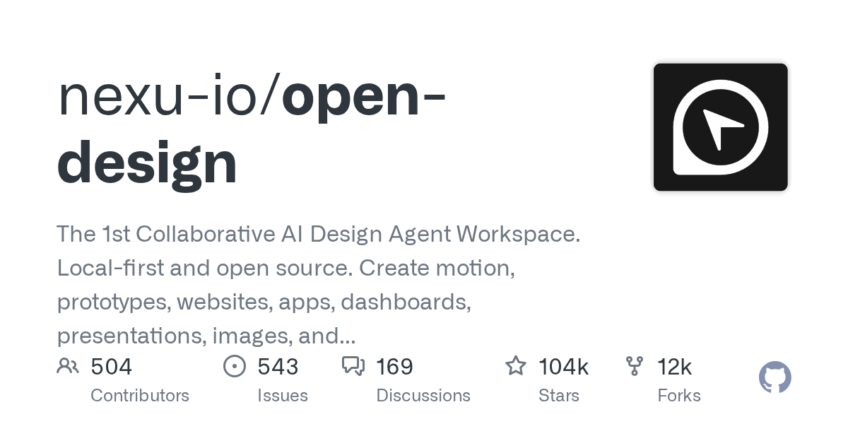 nexu-io/open-design 封面
