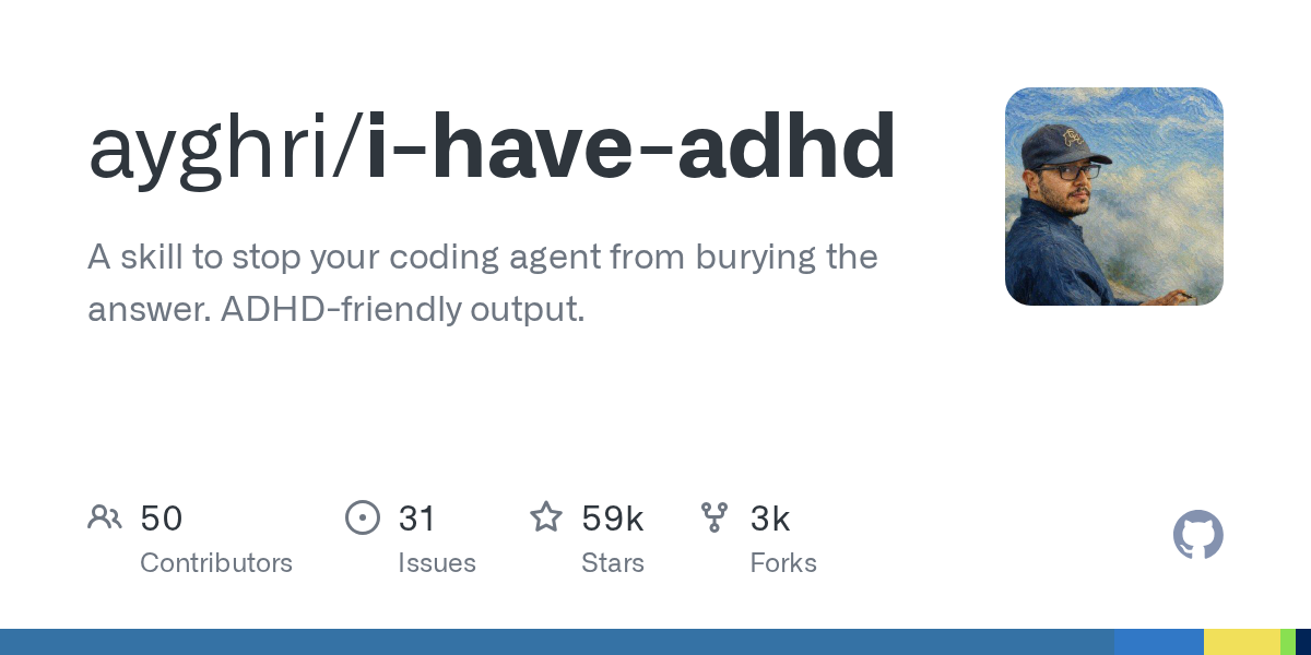 ayghri/i-have-adhd 封面